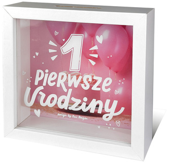 Skarbonka Home 2-Roczek Dziewczynka, Pan Dragon