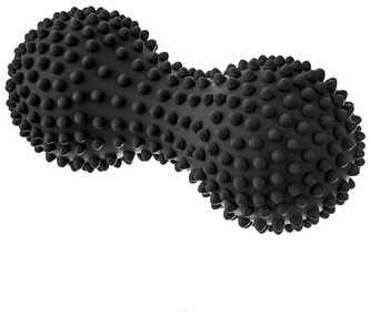 Wałek do masażu i rehabilitacji, Duoball 15,5 cm czarny 449, Tullo