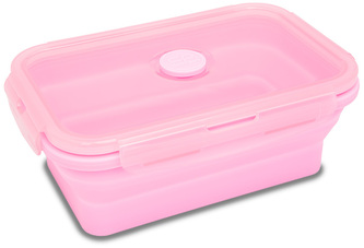 Śniadaniówka silikonowa 800 ml Pastel Powder Pink Coolpack, Patio