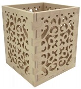 Pudełko ażurowe drewniane na kredki, Sztuka Zdobienia