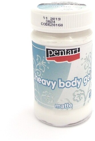 Pasta Heavy body żel matowa opalizująca 100ml, Pentart
