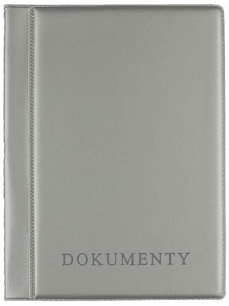 Okładka na dokumenty mini Silver, Biurfol