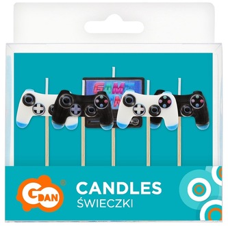 Świeczki pikery Game, 5 szt., Godan