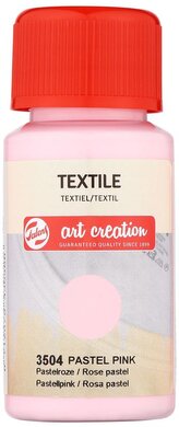 Farba do tkanin Textile Colour 50ml Pastel Pink 3504, Talens