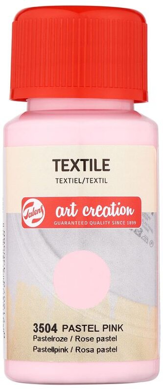 Farba do tkanin Textile Colour 50ml Pastel Pink 3504, Talens