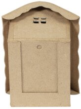 Domek z masy papierowej 12 x 10,5 x 11 cm SA230C, Decopatch