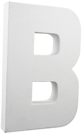 Litera 3D duża 20cm „B” AC701 C, Decopatch