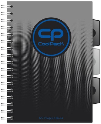 Kołonotes A5 Gradient Grey CoolPack, Patio