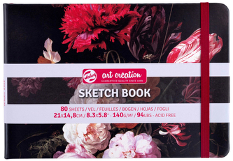 Szkicownik 21x14,8cm Martwa natura Art Creation, Talens