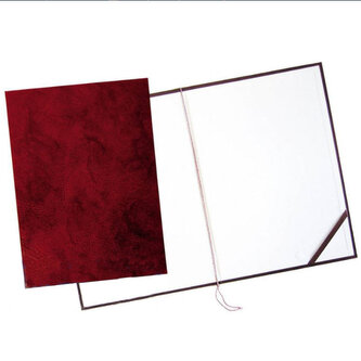 Okładka na dyplom bez napisu bordowa 339-030, Warta