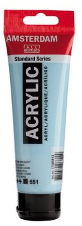 Farba akrylowa nr 551 sky blue lt.120ml, Amsterdam
