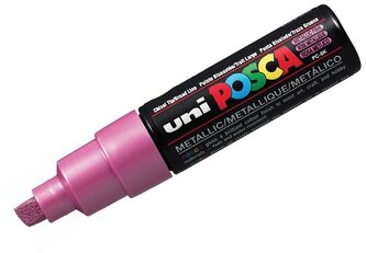 Marker pigmentowy Posca PC-8K metaliczny różowy (Metal Pink), Uni