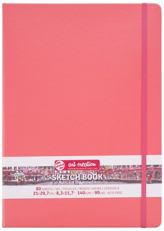 Szkicownik 21X29,7 koralowy Art Creation, Talens