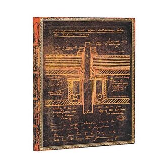 Notes Flexis Tesla, Sketch of a Turbine Ultra gładki 176 str., Paperblanks