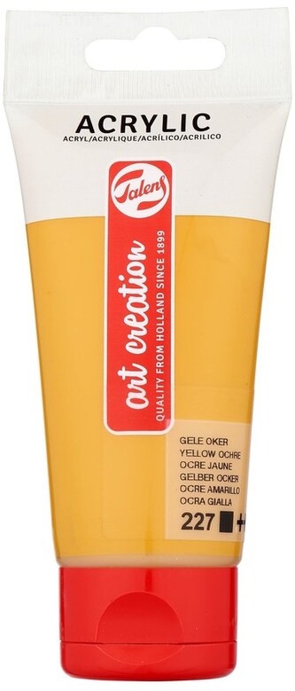 Farba akrylowa nr 227 yellow ochre 75ml, ArtCreation