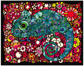 Kolorowanka welwetowa Kameleon 47x35, Colorvelvet
