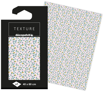 Papier do decoupage teksturowany 40 x 60 cm TD788 C, Decopatch