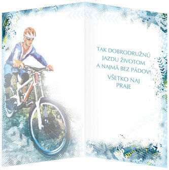 Karnet z kopertą Życzenia 15-6477, Argus