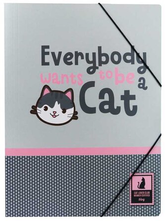 Teczka z gumką płaska A4+ B"log Pet Lovers, Ancor