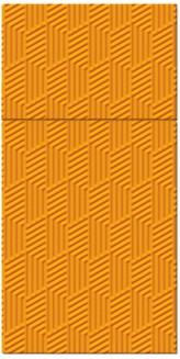 Serwetki 33x33cm Pocket Inspiration texture (orange) op. 20szt., Paw
