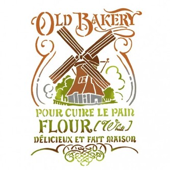 Szablon KSG373,  Stamperia