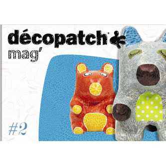 Broszura z instrukcjami i inspiracjami śmieszne zwierzęta MAG02, Decopatch