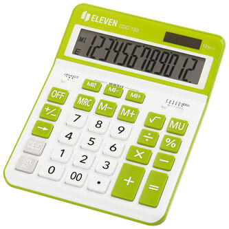 Kalkulator CDC120WH-GN, Eleven