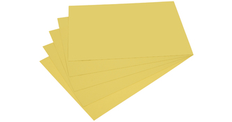 Kartony A4 cytrynowe op. 20 ark., Kreska