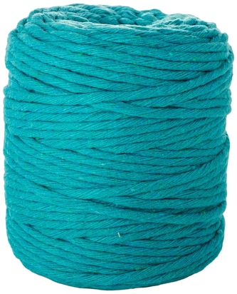 Sznurek bawełniany szmaragdowy 5mm x 100m SBK-22, Aliga