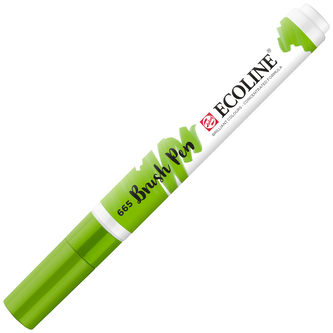 Pisak akwarelowy pędzelkowy Ecoline Brush Pen Spring Green , Talens