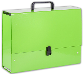 Teczka z rączką B4 Jumbo Kolor jasno zielona 35 x 25,5 x 10 cm, Penmate