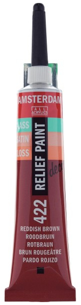 Farba konturowa 20 ml nr 422 brunatny  Amsterdam, Talens