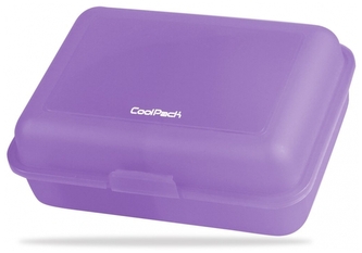 Śniadaniówka transparentna Frozen fioletowa CoolPack, Patio