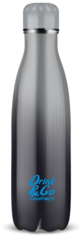 Bidon metalowy 500 ml Gradient grey CoolPack, Patio