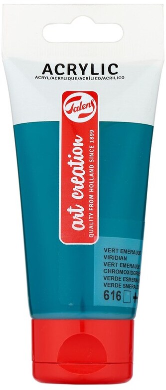 Farba akrylowa nr 616 zielony ci.75ml, ArtCreation