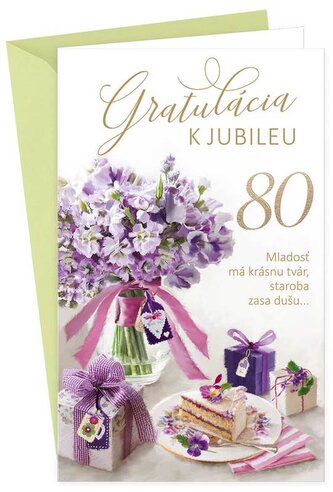 Karta z życzeniami Urodziny 15-6446, Argus