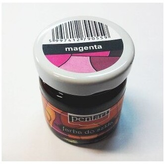 Farba do szkła 30ml karmin Pentart