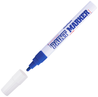 Marker olejowy 4 mm niebieski, MunHwa