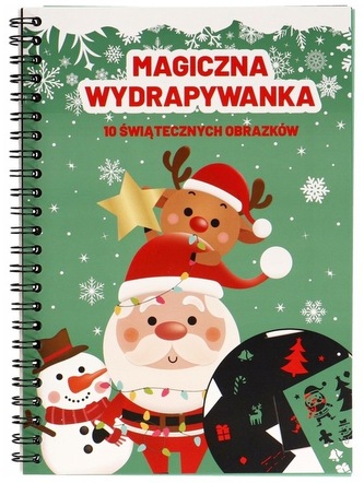 Wydrapywanka świąteczna z szablonami 0106-0499, Incood