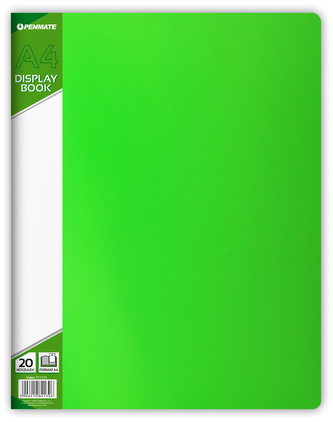 Album ofertowy A4 20 koszulek zielony, Penmate