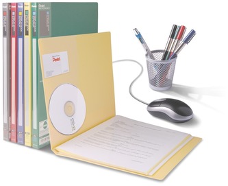 Album ofertowy 20 koszulek A4 nieb. Superior, Pentel