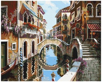 Numeromalowanie Classic 40x50 Wspaniała Wenecja (Bez ramy), iPicasso