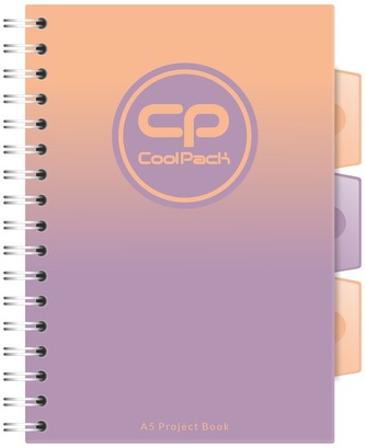 Kołonotes A5 Gradient Berry CoolPack, Patio