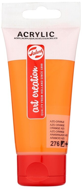Farba akrylowa nr 276 azo orange 75ml, ArtCreation
