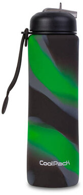 Bidon silikonowy 600 ml Pump Boys Green Coolpack, Patio