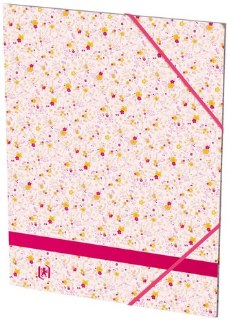 Teczka z gumką A4 Floral, Oxford