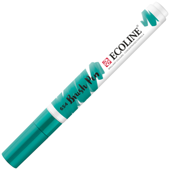 Pisak akwarelowy pędzelkowy Ecoline Brush Pen Fir Green , Talens
