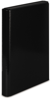 Teczka A4 akademicka czarna, VauPe