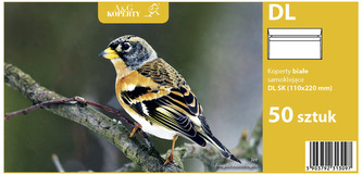 Koperty DL białe SK op. 50 szt. 3097, A&G;