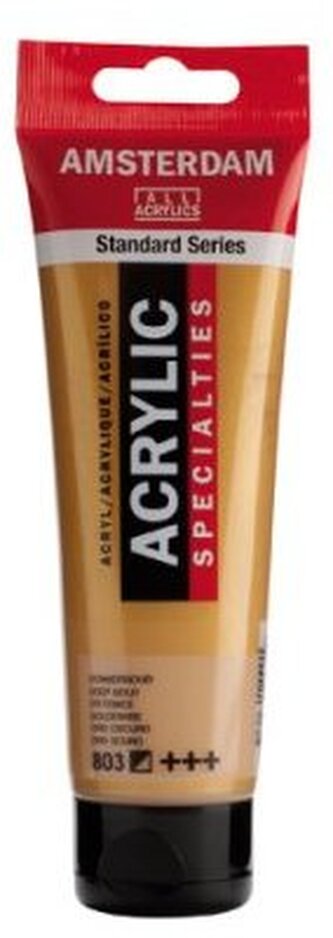 Farba akrylowa nr 803 deep gold 120ml, Amsterdam